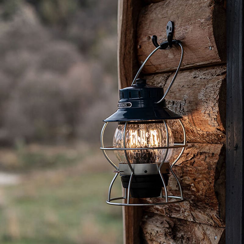 BAREBONES* Railroad Lantern Ocean Blue | 3PEAK
