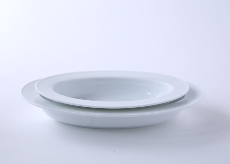 芙蓉葵オーダー SUQ（スクー）リムオーバル（楕円型）小 | dainagoyaproducts store