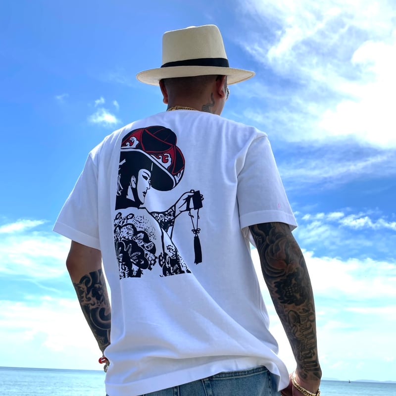 花笠 T shirt《RYUKYU PRIDE》 | SOUTH GATE