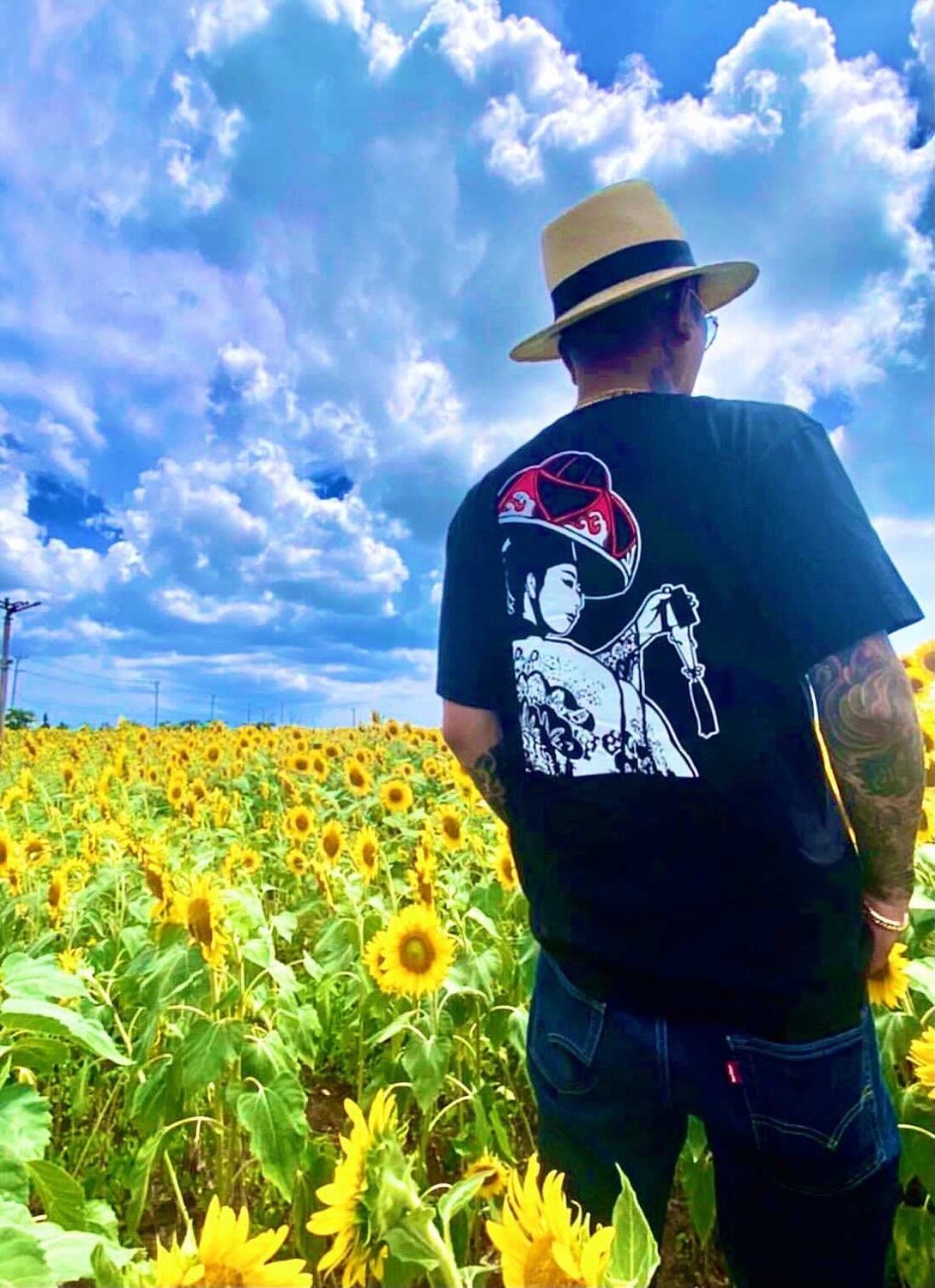 花笠 T shirt《RYUKYU PRIDE》 | SOUTH GATE