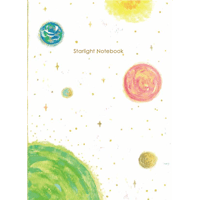 【罫線ノート】Starlight Notebook「Black ＆ White」