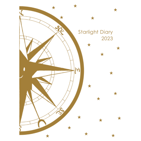 【ダイアリー】「Starlight Diary 2023」（ホワイト）
