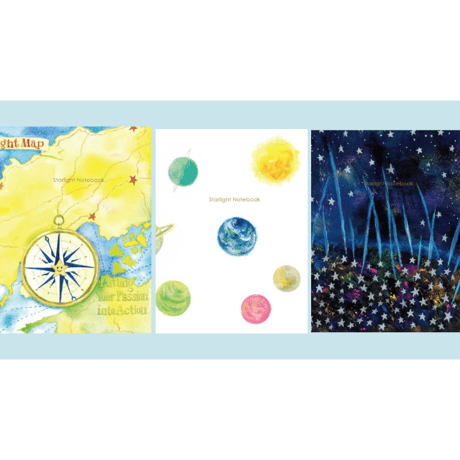 【ノート3冊セット】「Starlight Notebook」（Starlight Map/惑星/宇宙の采配）