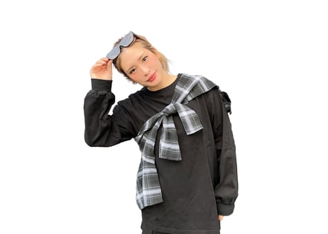 【AR】 layered shirt