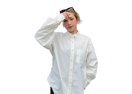 【AR】 big silhouette shirt