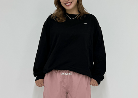 acamine half pants  smoky pink