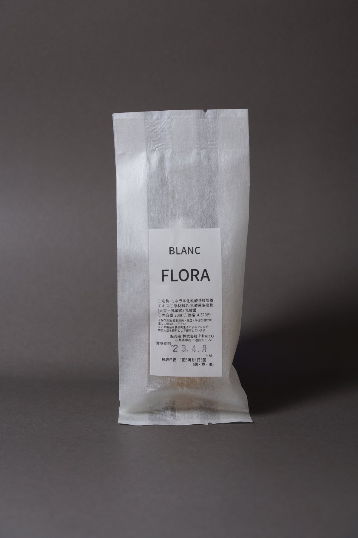 Floraページ FLORA | BLANC