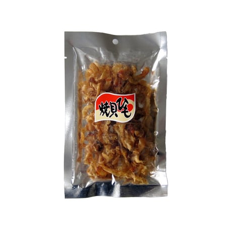 【江戸屋】焼貝ひも48g（4384）国産帆立の貝ひもを香ばしく照焼き風に仕上げた贅沢おつまみ