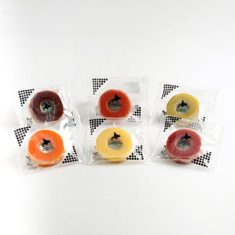 北海道カラフルバウム6個【送料無料】（740046）（差し入れ）（お取り寄せ）（お中元）（お歳暮）（ギフト）（贈答品）