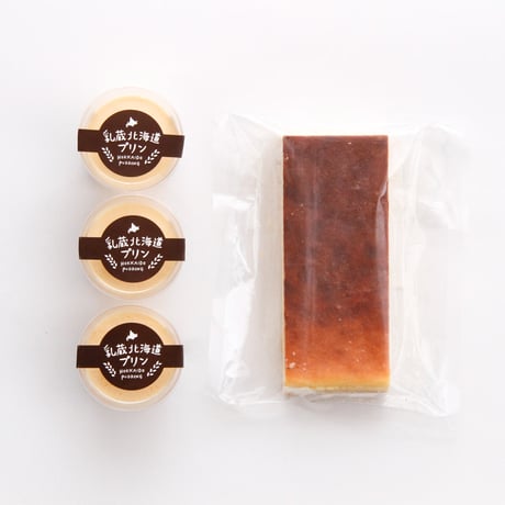 とろける北海道プリンとチーズケーキ（440189）【送料無料】（差し入れ）（お取り寄せ）（お中元）（お歳暮）（ギフト）（贈答品）