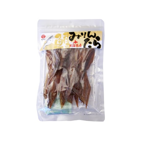 【江戸屋】みりんたら100g（3108）北海道産スケトウダラの甘辛仕立て・噛むほど旨いタラ珍味