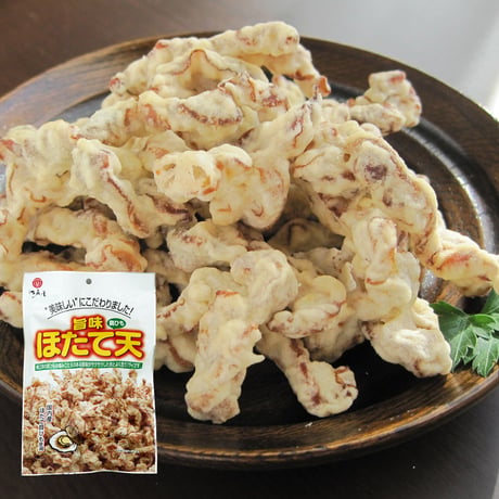 【江戸屋】旨味ほたて天80g（5766）国産ほたて貝ひも使用 サクサク衣のフライスナック おつまみ