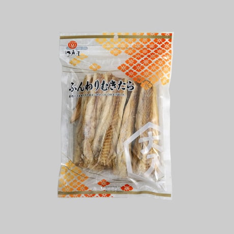 【江戸屋】ふんわりむきたら100g（3128）フリーズドライで軽やか・素材の旨みそのままのやわらか鱈珍味
