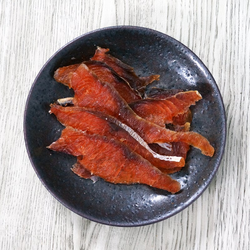 江戸屋】鮭とばスライス77g（3709）北海道産鮭を丁寧に仕上げた
