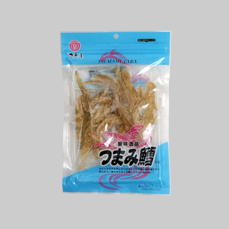 つまみ喰 江戸屋】つまみ鱈52g（3118） | 【 公式 】北の箱 〜 北海道海産物使用