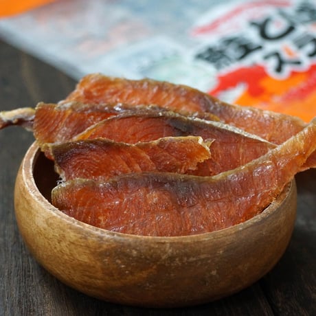 【江戸屋】鮭とばスライス38g（3708）北海道産鮭をやわらか食感に仕上げた食べやすい鮭とば