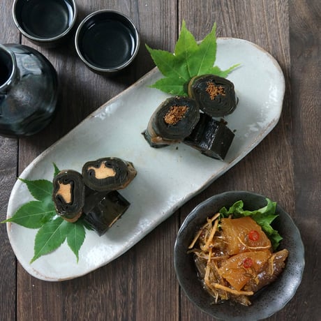 数の子松前と昆布巻2種セット （630004） 計450g 江戸屋 数の子松前漬け 150g 昆布巻き さけ 数の子 各150g 冷蔵 おせち 正月 ギフト お歳暮
