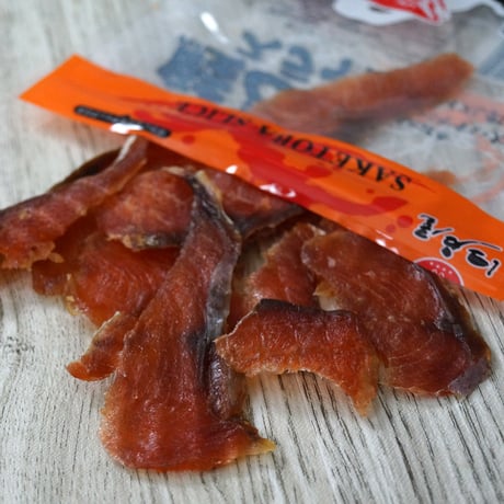 【江戸屋】鮭とばスライス38g（3708）北海道産鮭をやわらか食感に仕上げた食べやすい鮭とば