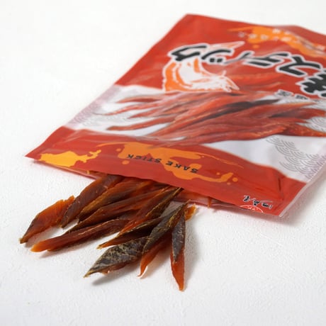 【江戸屋】鮭スティック59g（3694）北海道産鮭を皮むき加工した上品な旨みの鮭とばスティック