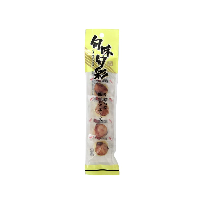 江戸屋】やわらか味付たこチーズ28g（4072）北海道産たこ×チーズの