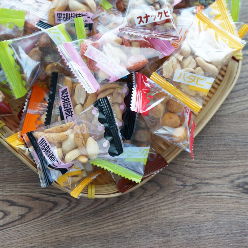 江戸屋】小豆さんおこったぞ350g（7393）7種類の豆菓子が楽しめる