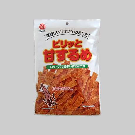 【江戸屋】ピリッと甘するめ37g（1776）やわらか胴部分のみ使用 甘辛味のいかスナック 一口サイズ