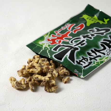 【江戸屋】山わさびほたて貝ひも天42g（5815）北海道産山わさび使用 ツーンと辛い サクサク食感 大人のおつまみ