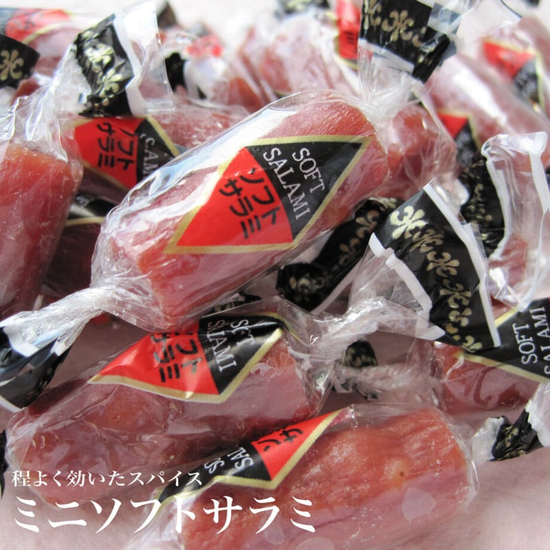 江戸屋】ミニソフトサラミ50g（14935） | 【 公式 】北の箱 〜 北海道