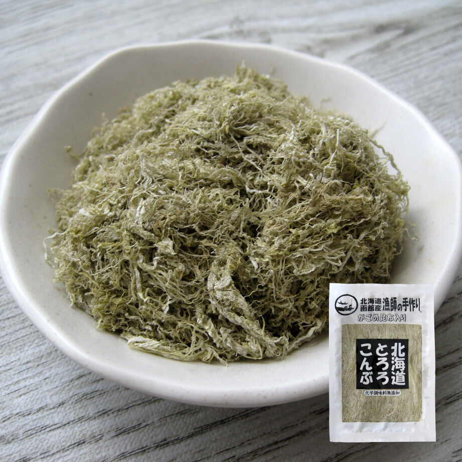 〰こんぶ〰　根昆布入りとろろ昆布　北海道産　85g入り　10パック uchinokaisan_nekonbutororo2