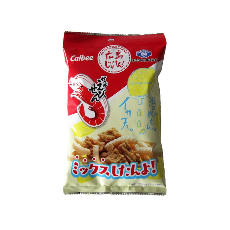 れもん かっぱえびせん・イカ天瀬戸内れもん味ミックス26g（5807