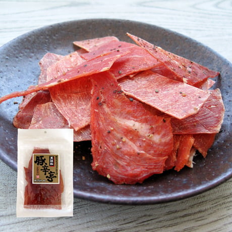 【江戸屋】豚辛亭（とんからてい）40g（4906）ちょい辛×黒胡椒 食べやすいジャーキー ビール・日本酒に合う