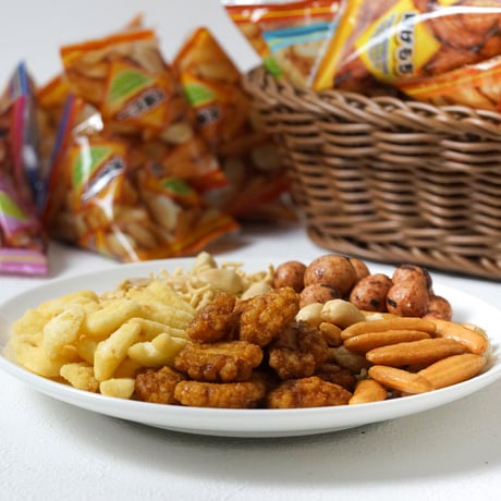 【江戸屋】びっくりジャンボパック560g（6283）5種類の豆菓子が楽しめる大容量バラエティセット