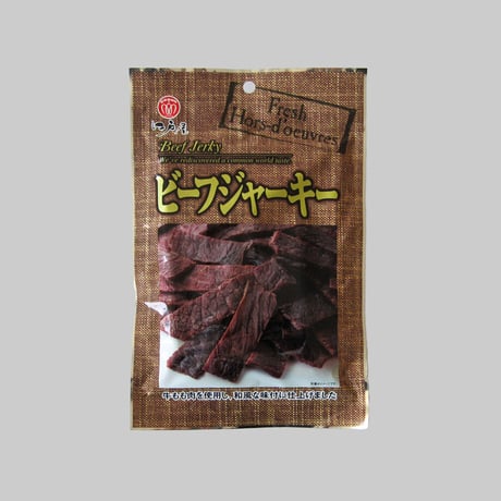 【江戸屋】ビーフジャーキー22g×10袋（10-14936）和風味 牛もも肉使用 食べやすいジャーキー おつまみ・家飲みに最適