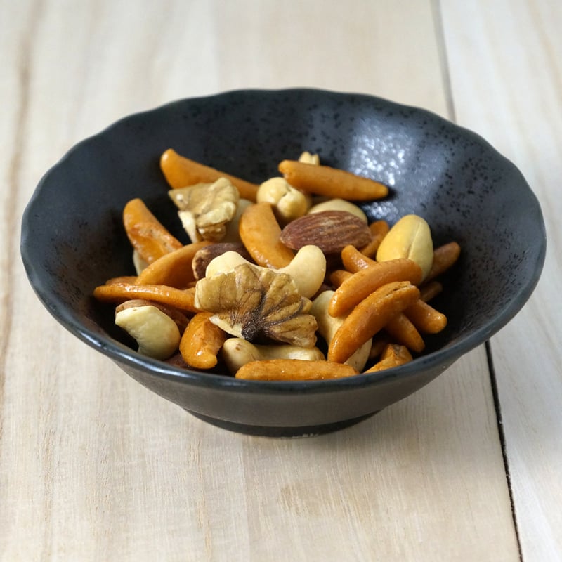 江戸屋】燻製極（くんせいきわみ）柿の種＆ミックスナッツPET100g