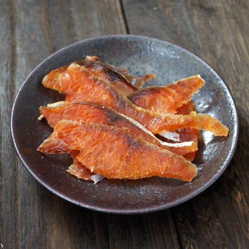 江戸屋】鮭とばスライス77g×10袋（10-3709）北海道産鮭を丁寧に仕上げ