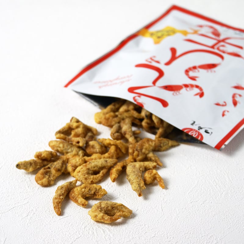 江戸屋】えび天やみつきにんにく味35g（5808） | 【 公式 】北の箱