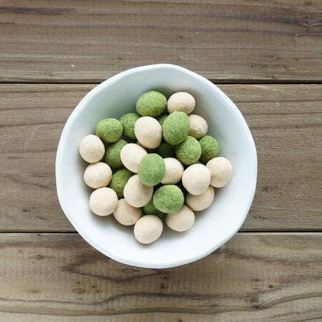 抹茶大豆ときなこ大豆145g（17424）日本産大豆使用 サクサク衣の和風ミックス豆菓子