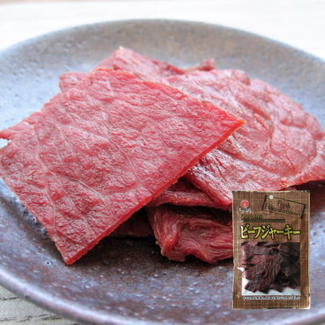 【江戸屋】ビーフジャーキー22g（14936）和風味 牛もも肉使用 食べやすいジャーキー おつまみ・家飲みに最適