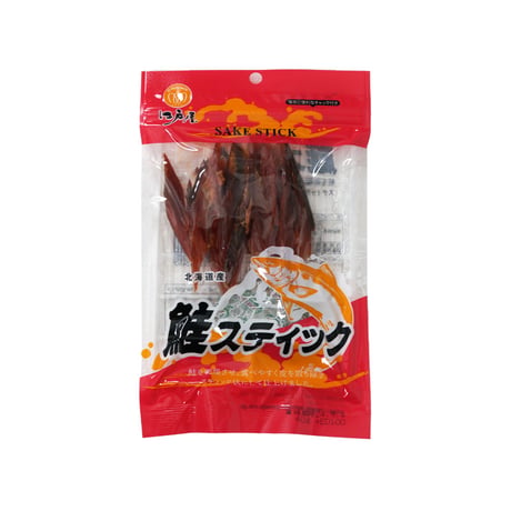 【江戸屋】鮭スティック40g×10袋（10-3673）北海道産鮭を皮むき加工した食べやすい鮭とばスティック
