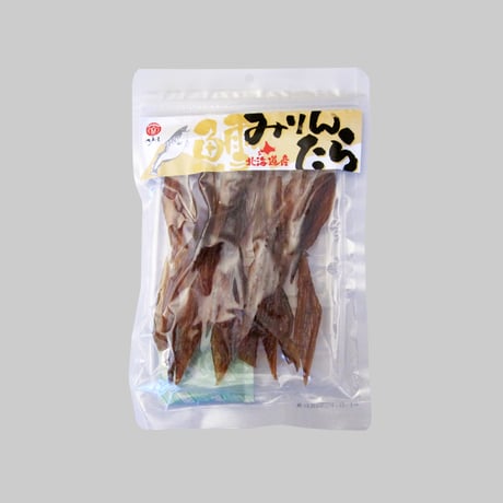 【江戸屋】みりんたら100g（3108）北海道産スケトウダラの甘辛仕立て・噛むほど旨いタラ珍味