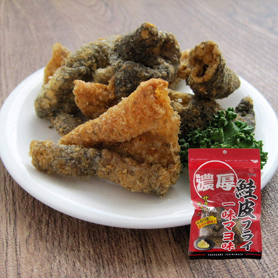 【江戸屋】鮭皮フライ一味マヨ味20g（3652） | 【 公式 】北の箱