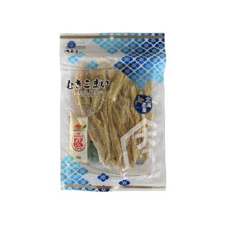 【江戸屋】むきこまい74g×10袋 北海道産（むしり氷下魚）（10-2089）金槌いらずで楽しめる食べやすい氷下魚（こまい）珍味