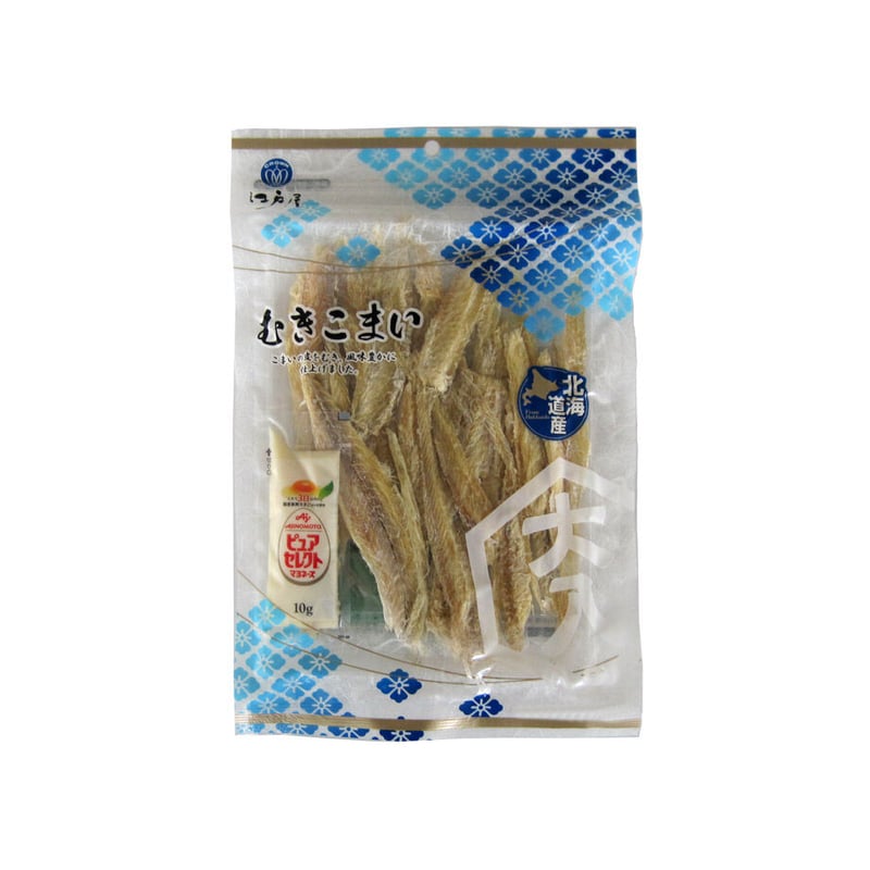 江戸屋 氷下魚（コマイ） 珍味　10袋セット 江戸屋】むきこまい74g×10袋北海道産（むしり氷下魚）（10-2089