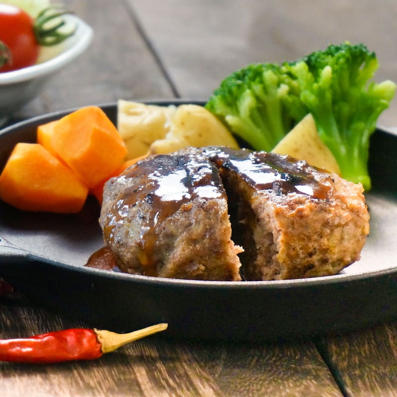 十勝清水牛ハンバーグ8個（410138）【送料無料】（差し入れ）（お