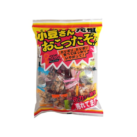 【江戸屋】小豆さんおこったぞ350g（7390）7種類の豆菓子が楽しめるバラエティ詰合せ