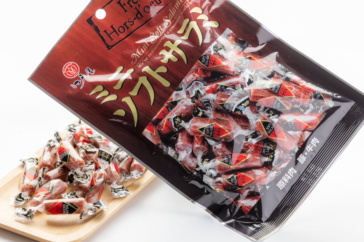 江戸屋】ミニソフトサラミ50g（14935） | 【 公式 】北の箱 〜 北海道