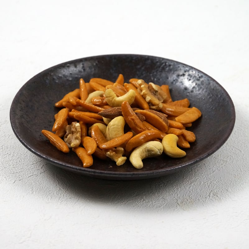 江戸屋】燻製極（くんせいきわみ）柿の種＆ミックスナッツ58g（6943