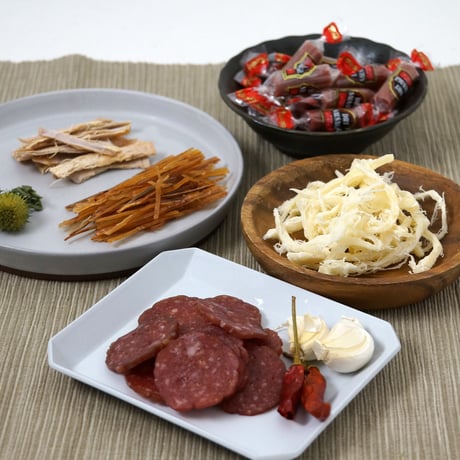 【江戸屋】いちおしおつまみ5袋セット（770477）（送料無料）（父の日）（母の日）（おつまみ）（プレゼント）（誕生日）（お酒のお供）（宅配便）（お試しセット）