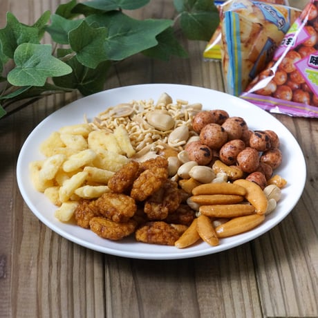 【江戸屋】びっくりジャンボパック560g（6283）5種類の豆菓子が楽しめる大容量バラエティセット