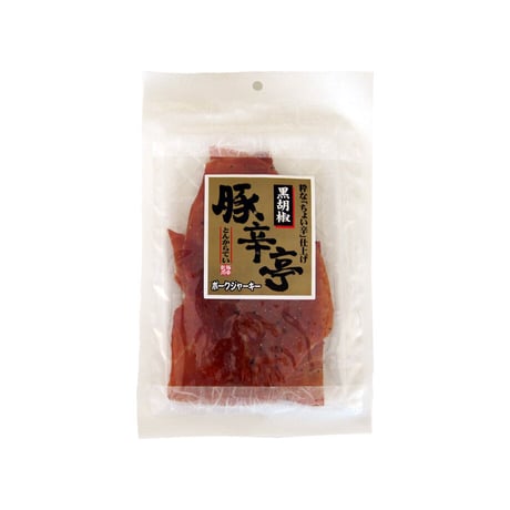 【江戸屋】豚辛亭（とんからてい）40g（4906）ちょい辛×黒胡椒 食べやすいジャーキー ビール・日本酒に合う